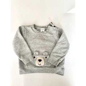 SOLD-Carter’s 9M cotton kangaroo Sweatshirt
